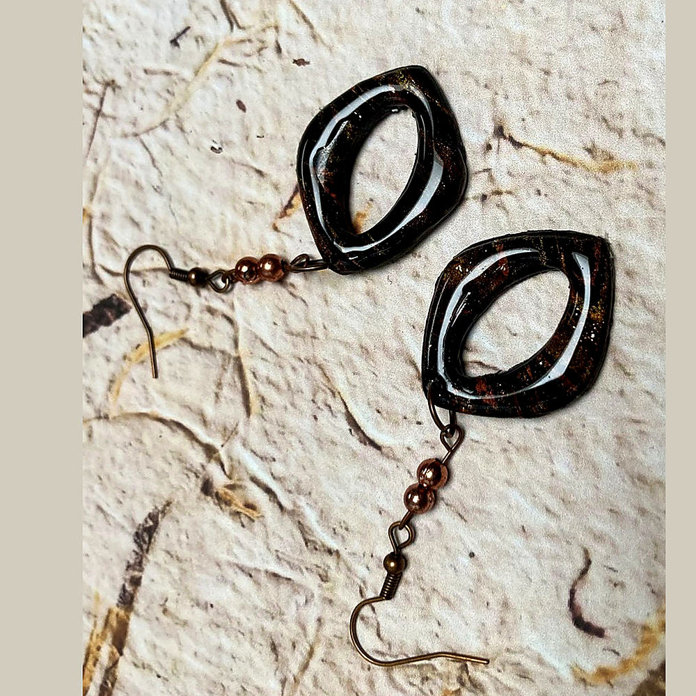 Boucles B95 — boucles d’oreilles fait main à Clermont-Ferrand