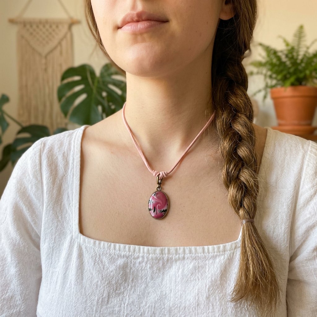 Garance porté — Colliers & Pendentifs fait main SoClô Atelier