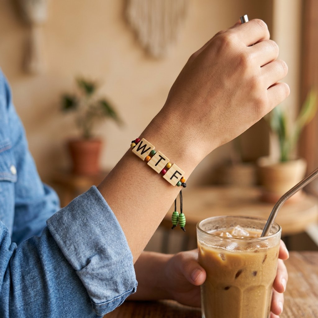 On ne traduit pas porté — Bracelets fait main SoClô Atelier
