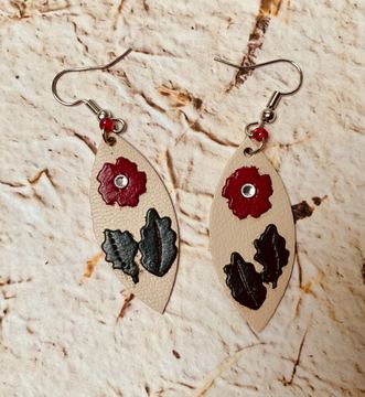 Passion champêtre  — boucles d’oreilles fait main à Clermont-Ferrand