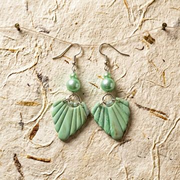 Écume du Matin — boucles d’oreilles fait main à Clermont-Ferrand
