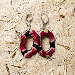 Passion Tropicale — boucles d’oreilles fait main à Clermont-Ferrand