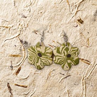 Prairie Sauvage — boucles d’oreilles fait main à Clermont-Ferrand