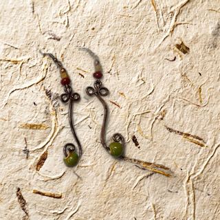 Goutte  d'Eau Pure — boucles d’oreilles fait main à Clermont-Ferrand
